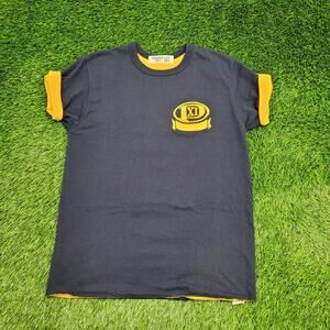 Vintage 80s Champion Shirt Womens Large 20x26 Navy Football